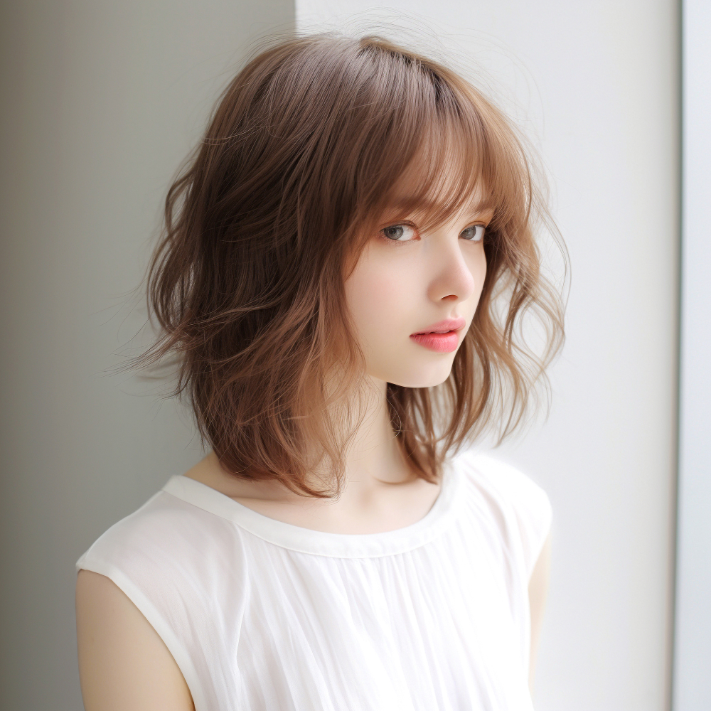 ボブヘアの女性